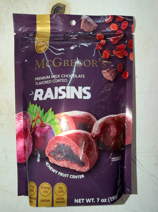 MCGREGOR RAISINIS