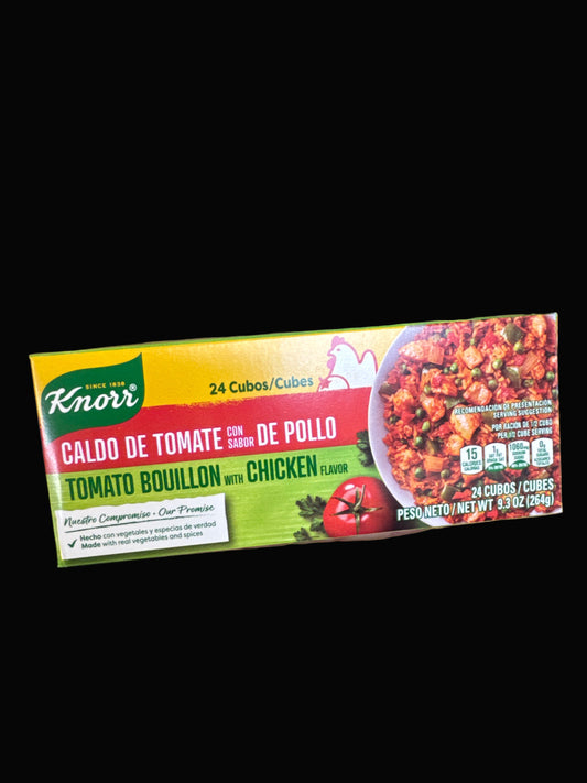 Knorr Tomato Bouillon with Chicken Flavor (24 Cubes, 9.3 oz / 264 g)