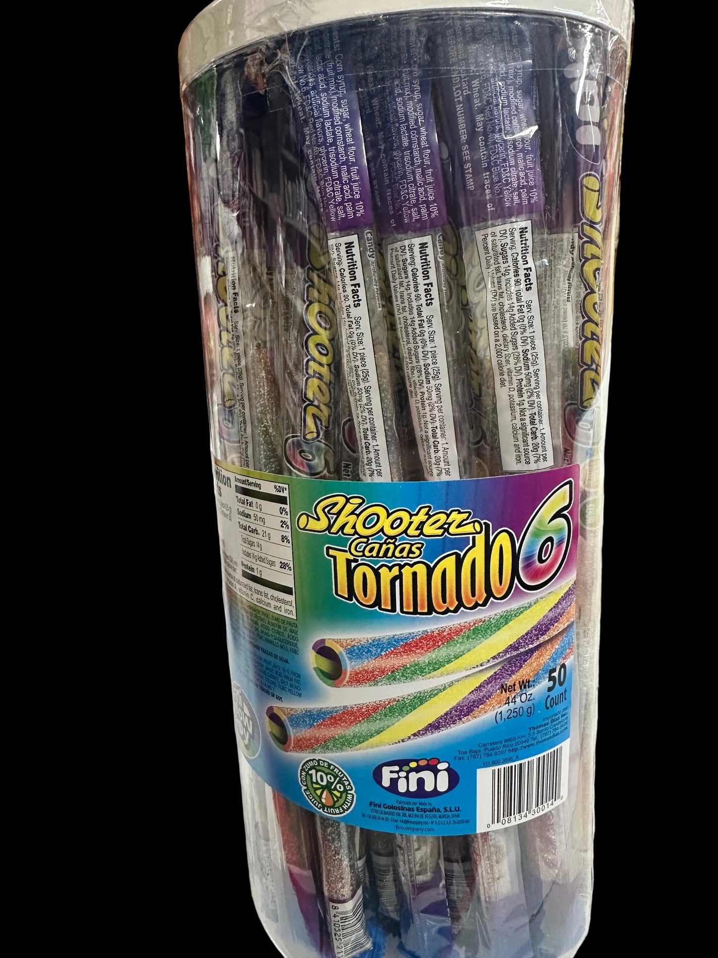 FINI CANAS RAINBOW 50ct FAMILY SIZE