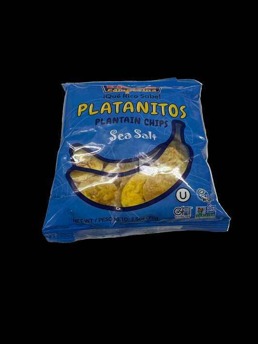 Fiesta Campesina Platanitos Plantain Chips Sea Salt (2.5 oz / 71 g)