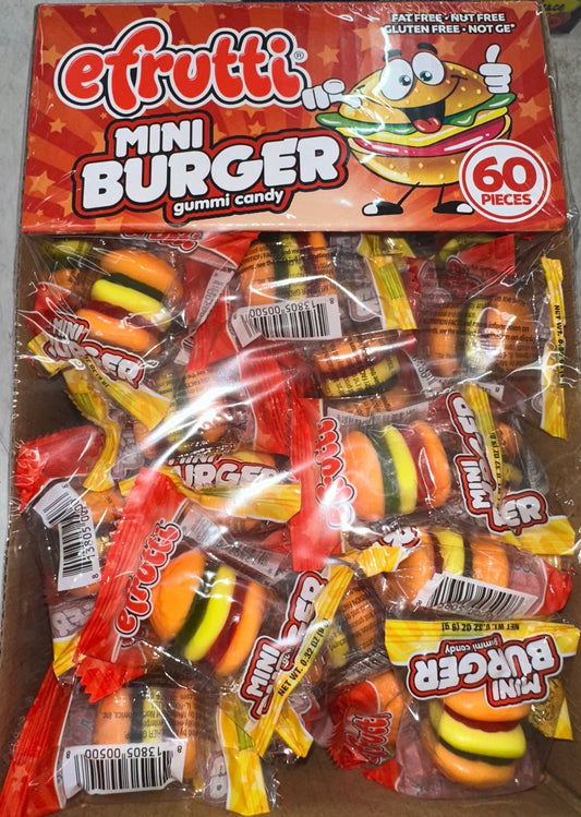 EFRUTTI MINI BURGER 60CT BOX