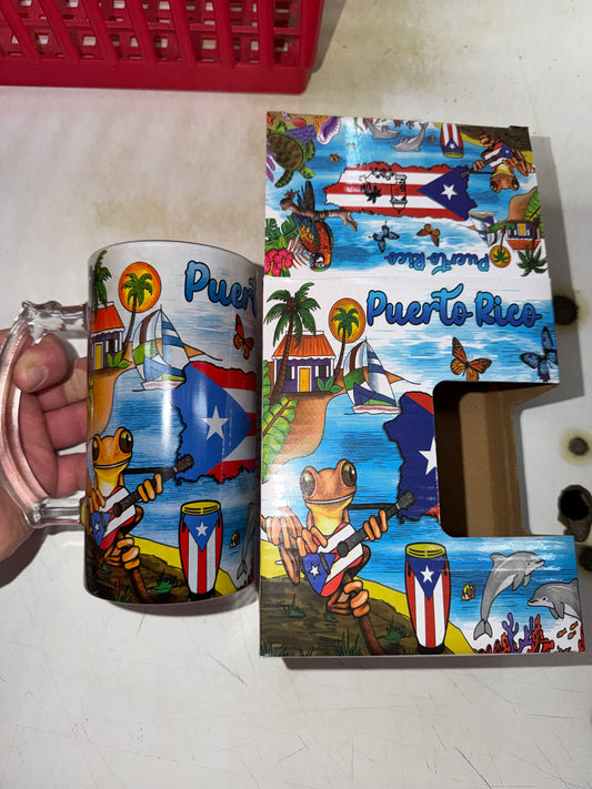 PR BLUE MUG