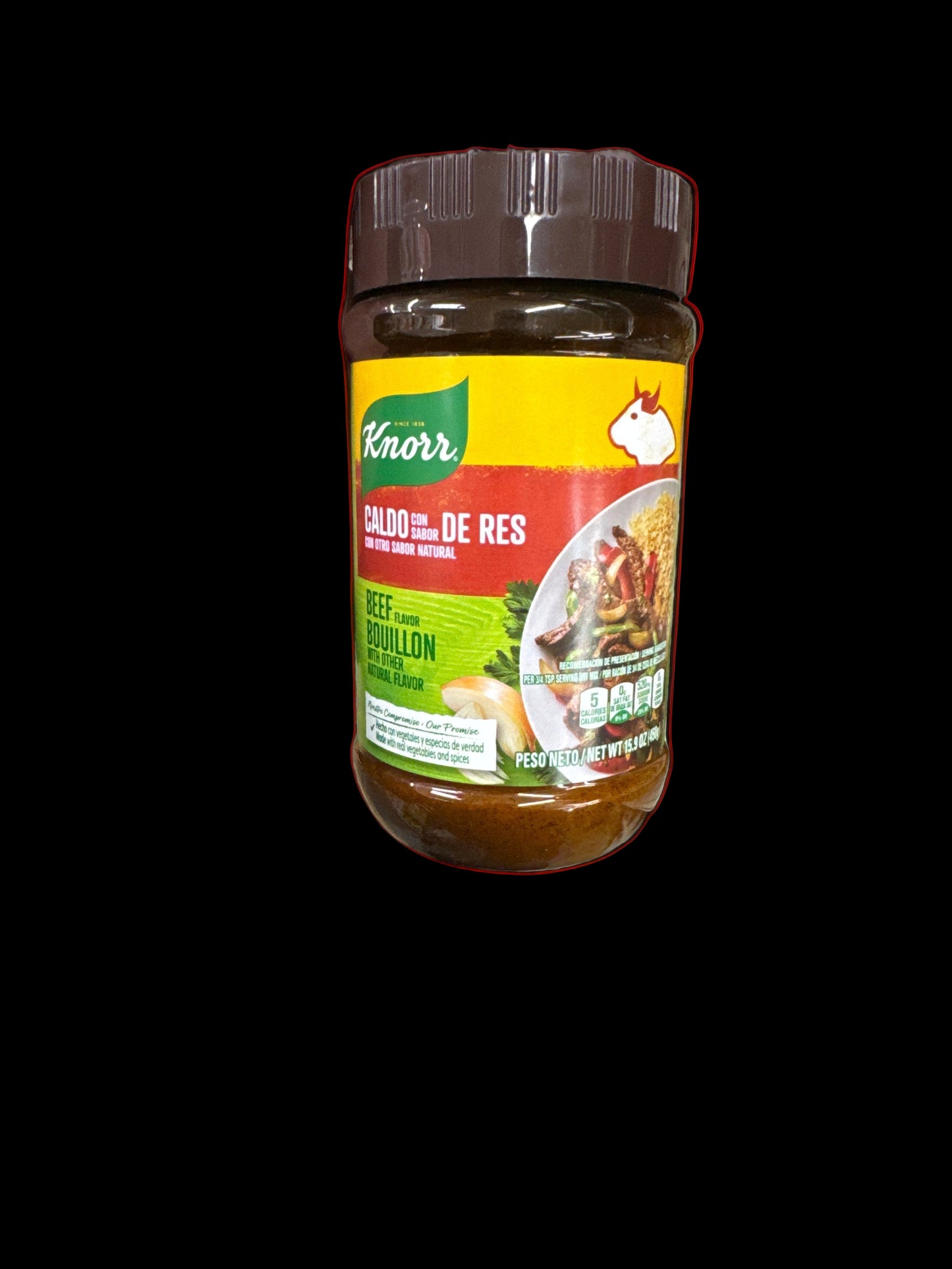 Knorr Beef Flavor Bouillon Jar (15.9 oz / 450 g)