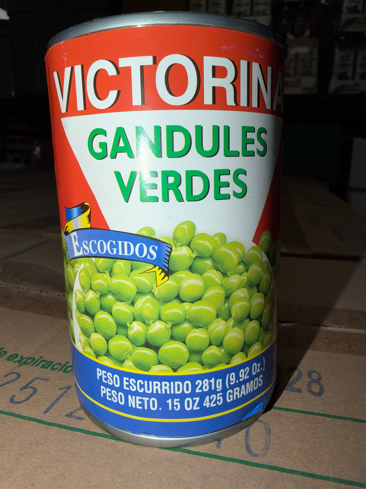 VICTORINA GANDULES VERDES