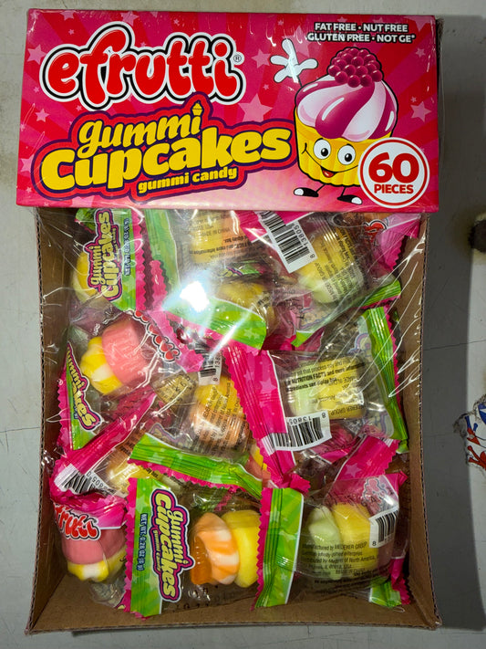 GUMMI CUPCAKES 60ct
