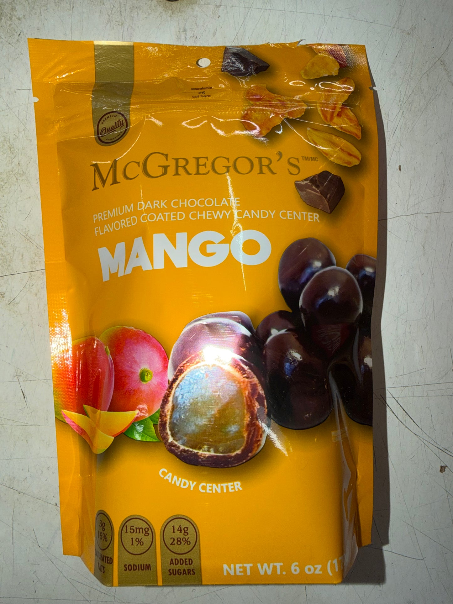 CHOCOLATE COVERED MANGO