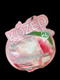 Kózed Peelable White Peach Gummy Candy (2.65 oz / 75 g)