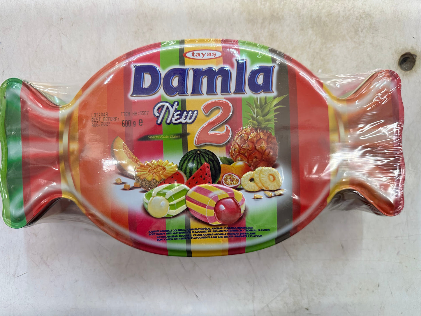 DAMLA CANDIES METAL TIN