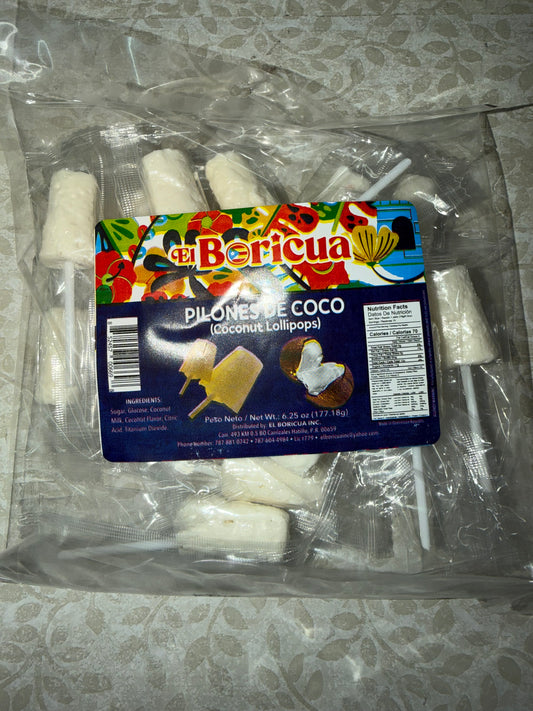 EL BORICUA PILONES DE COCO