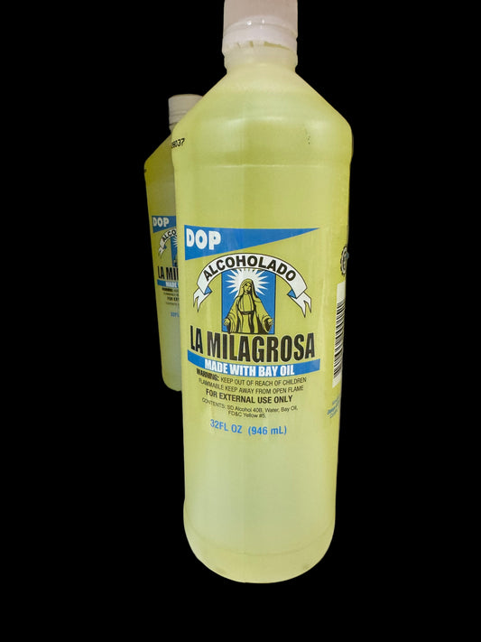 La Milagrosa Alcoholado Made with Bay Oil (32 oz / 946 ml)