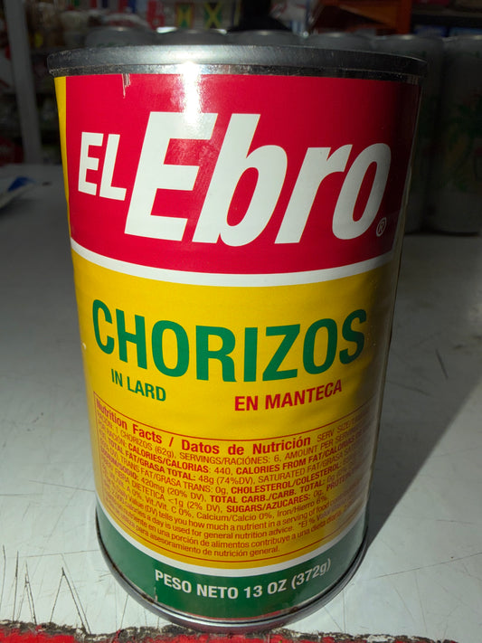 EL EBRO CHORIZO 13 OZ