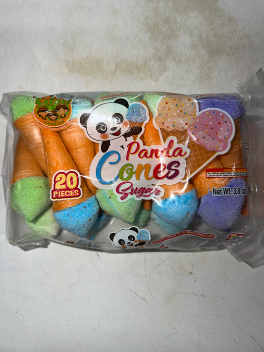 PANDA MARSHMALLOW CONE