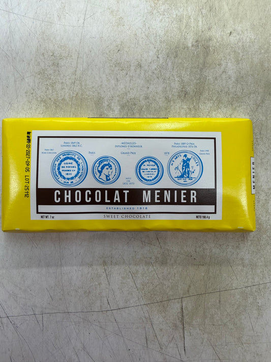 CHOCOLAT MENIER 7oz BARRA
