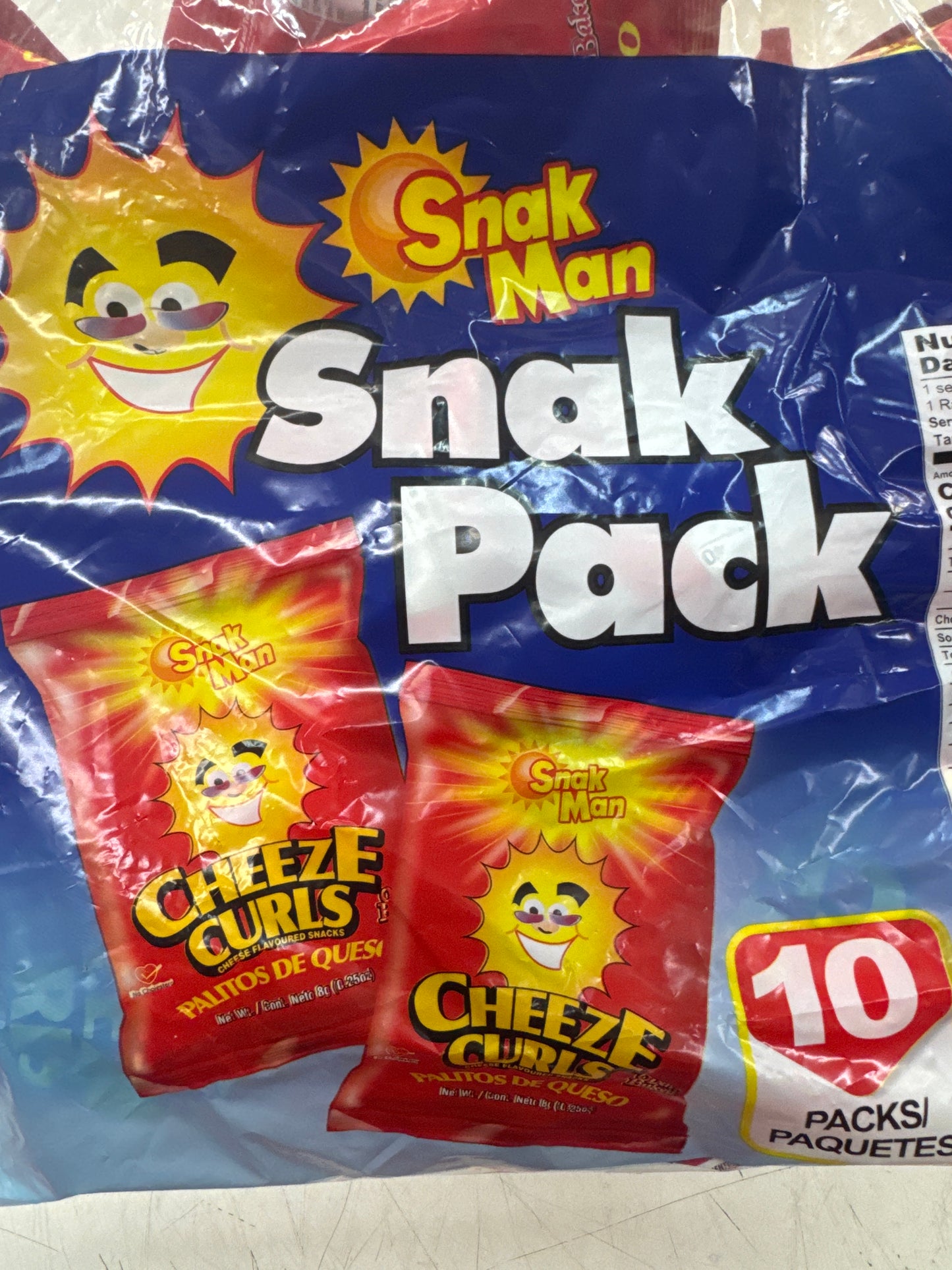 Snak-Man curl 10pk