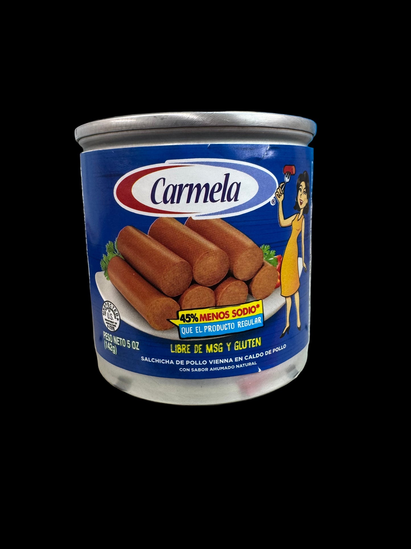 Carmela Chicken Vienna Sausage (45% Menos Sodio)