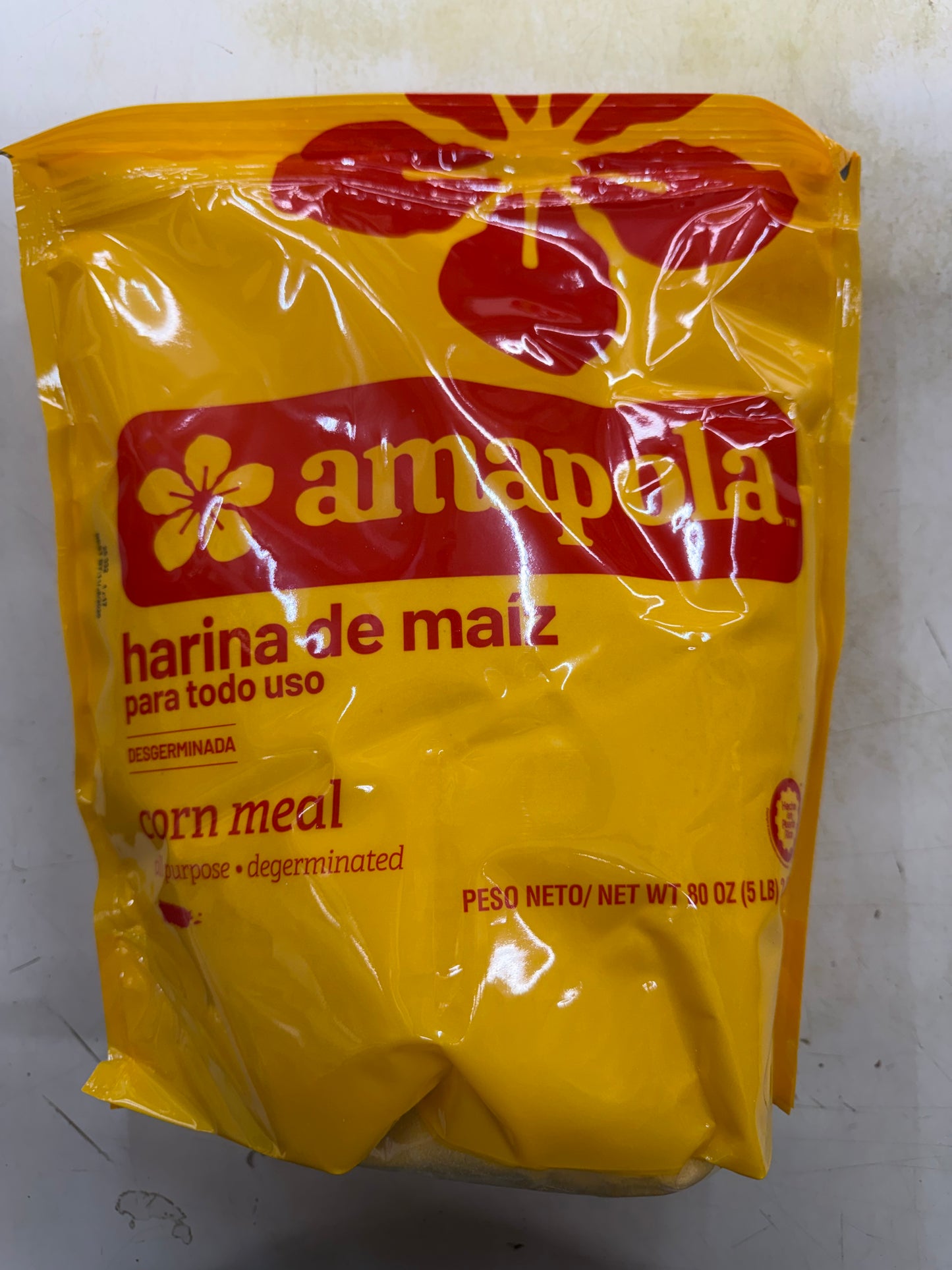 AMAPOLA 5LB HARINA DE MAIZ