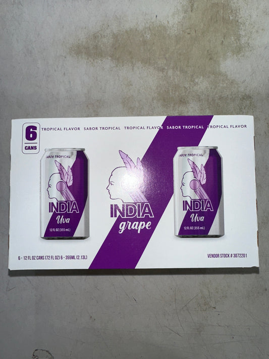 INDIA GRAPE UVA 6PK
