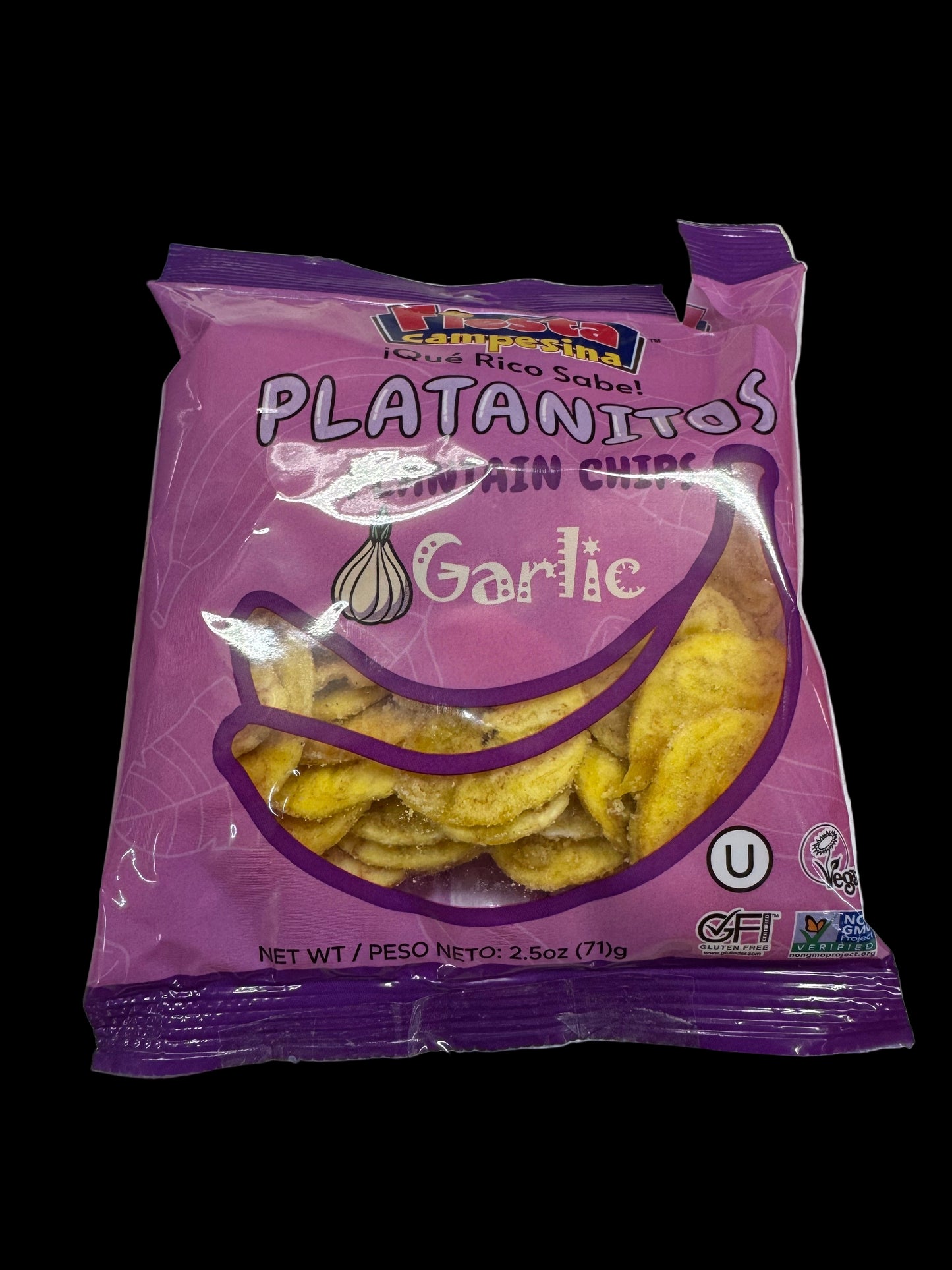 Fiesta Campesina Platanitos Plantain Chips Garlic (2.5 oz / 71 g)