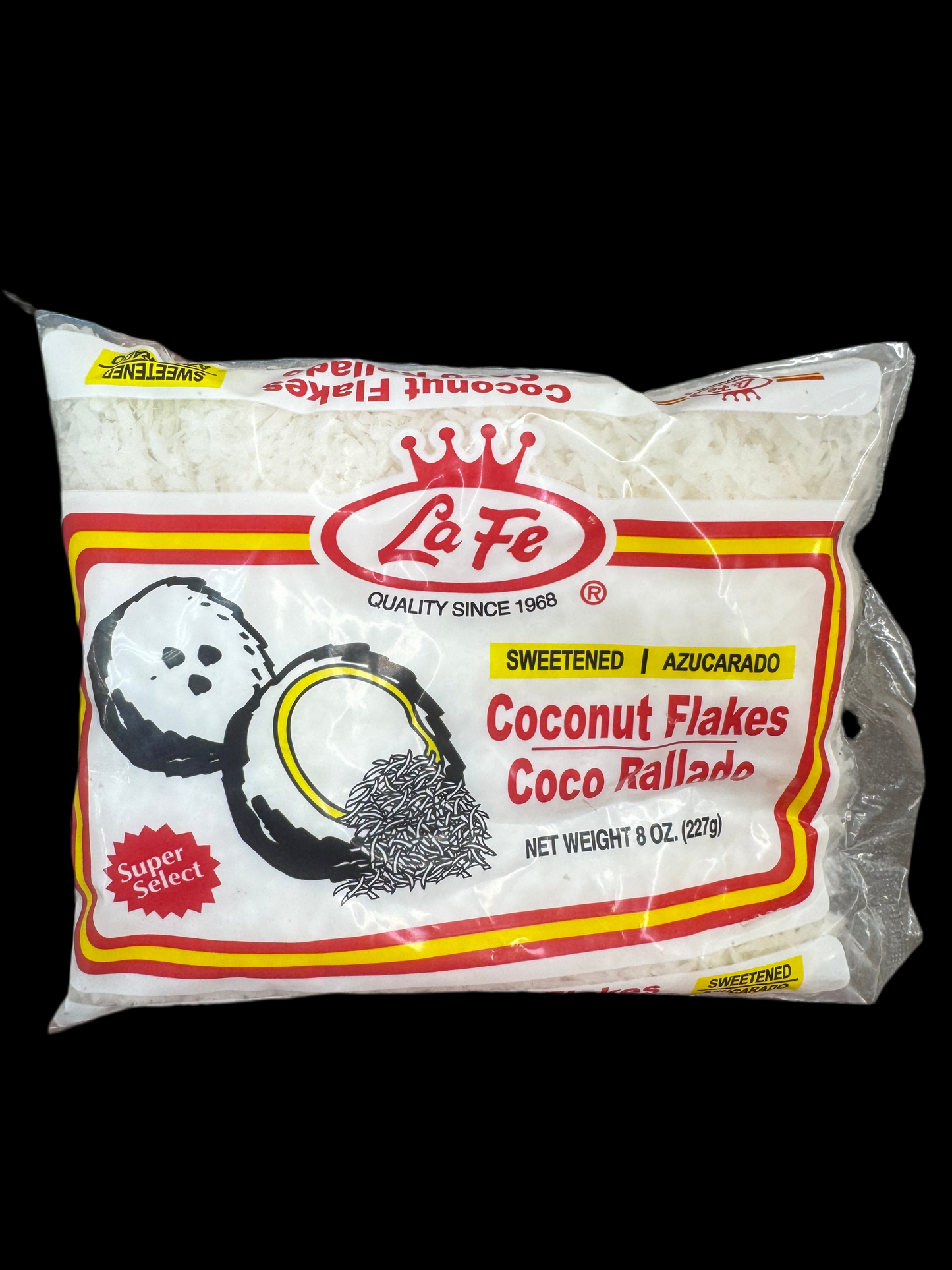 La Fe Coconut Flakes Sweetened (8 oz / 227 g)
