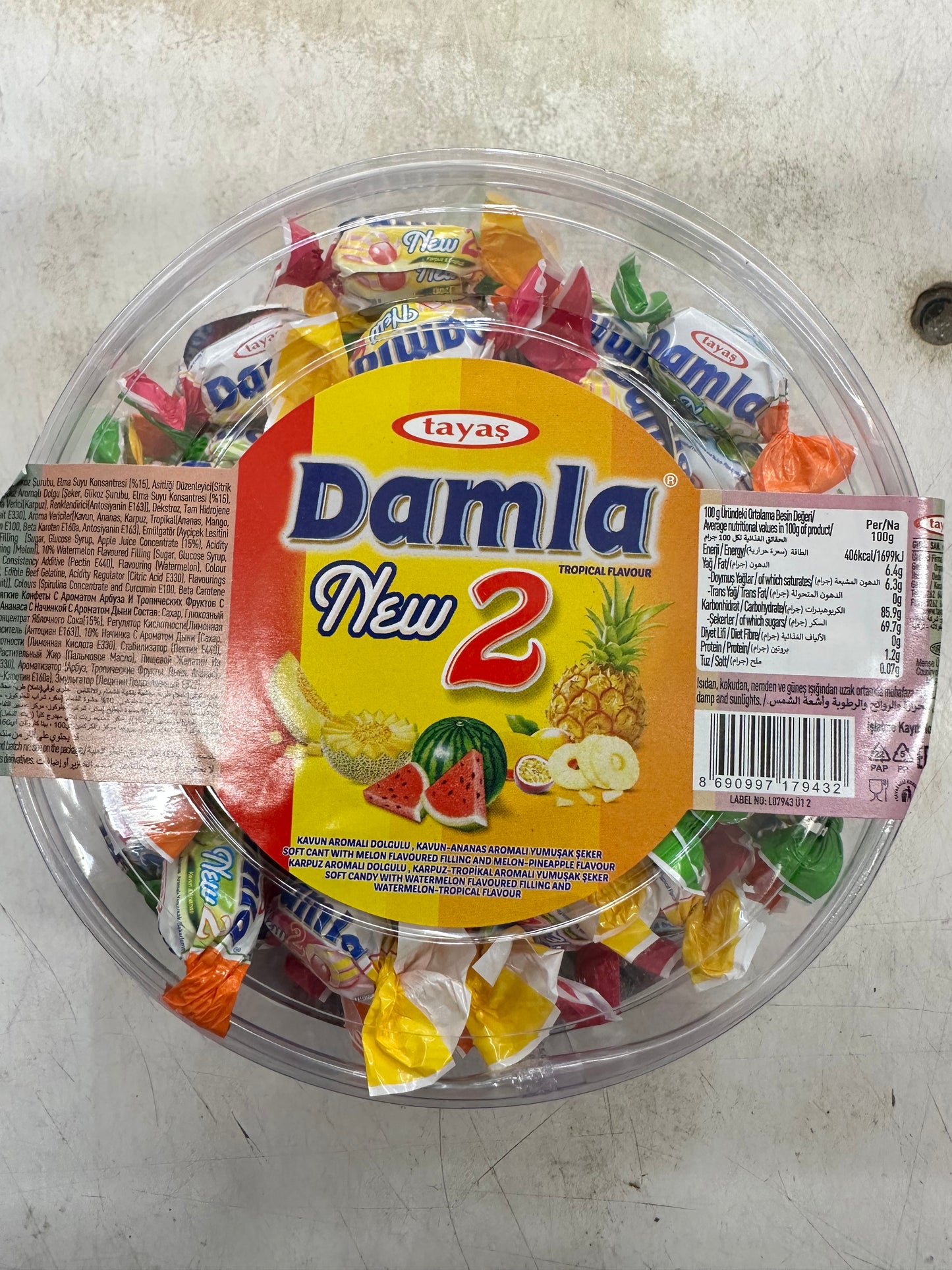 DAMLA NEW 2 PLASTIC BOWL