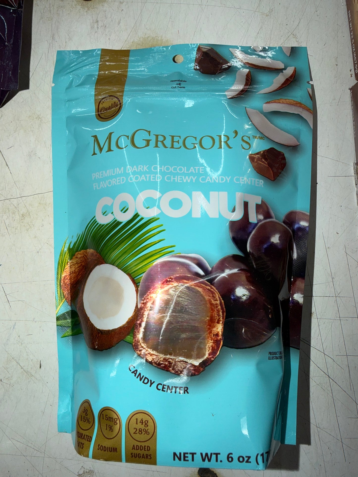 CHOCOLATE COVERED COCONUT