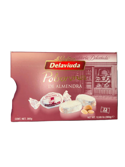DELAVUIDA POLVORONES ALMENDRA CAJA GRANDE
