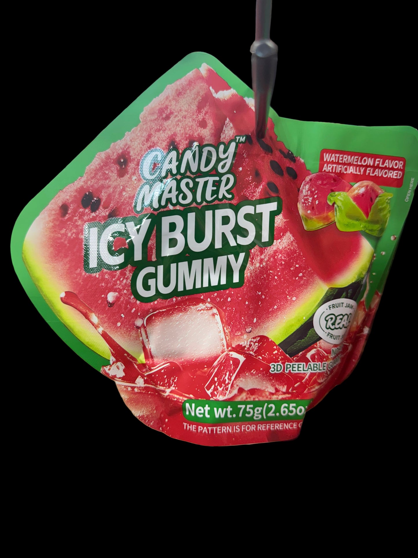 Candy Master Icy Burst Gummy Watermelon (2.65 oz / 75 g)