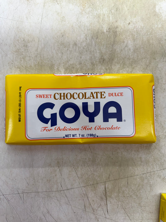 GOYA BARRA CHOCOLATE 7oz