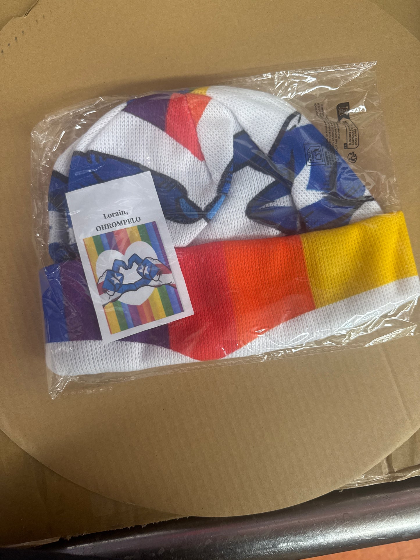 PR beanie