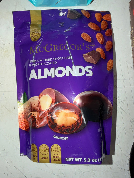 CHOCOLATE COVERED ALMONDS