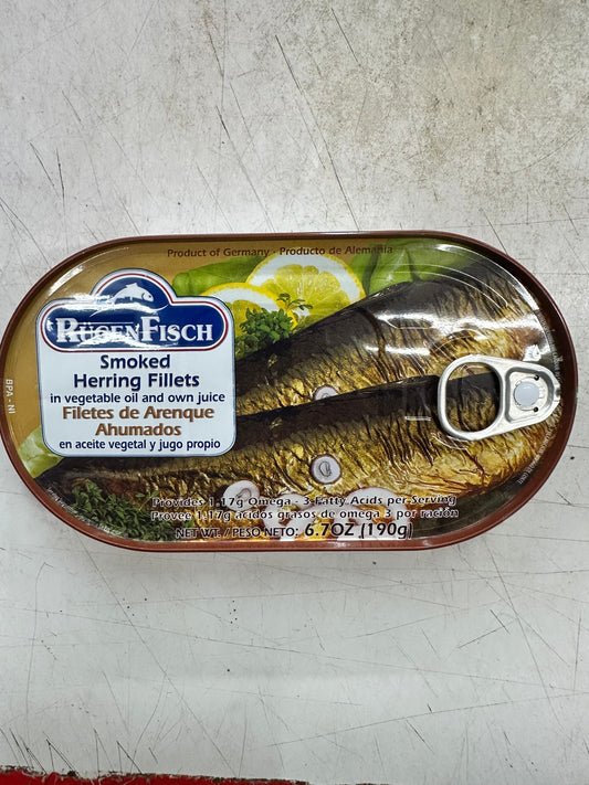 FILETES DE ARENQUE AHUMADOS