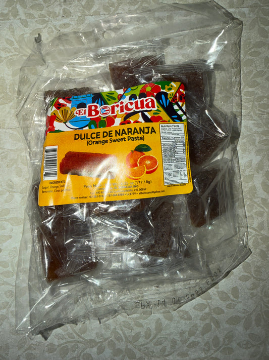EL BORICUA DULCE DE NARANJA