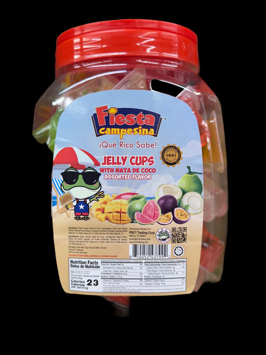 Fiesta Campesina Jelly Cups with Nata de Coco – Assorted Flavor