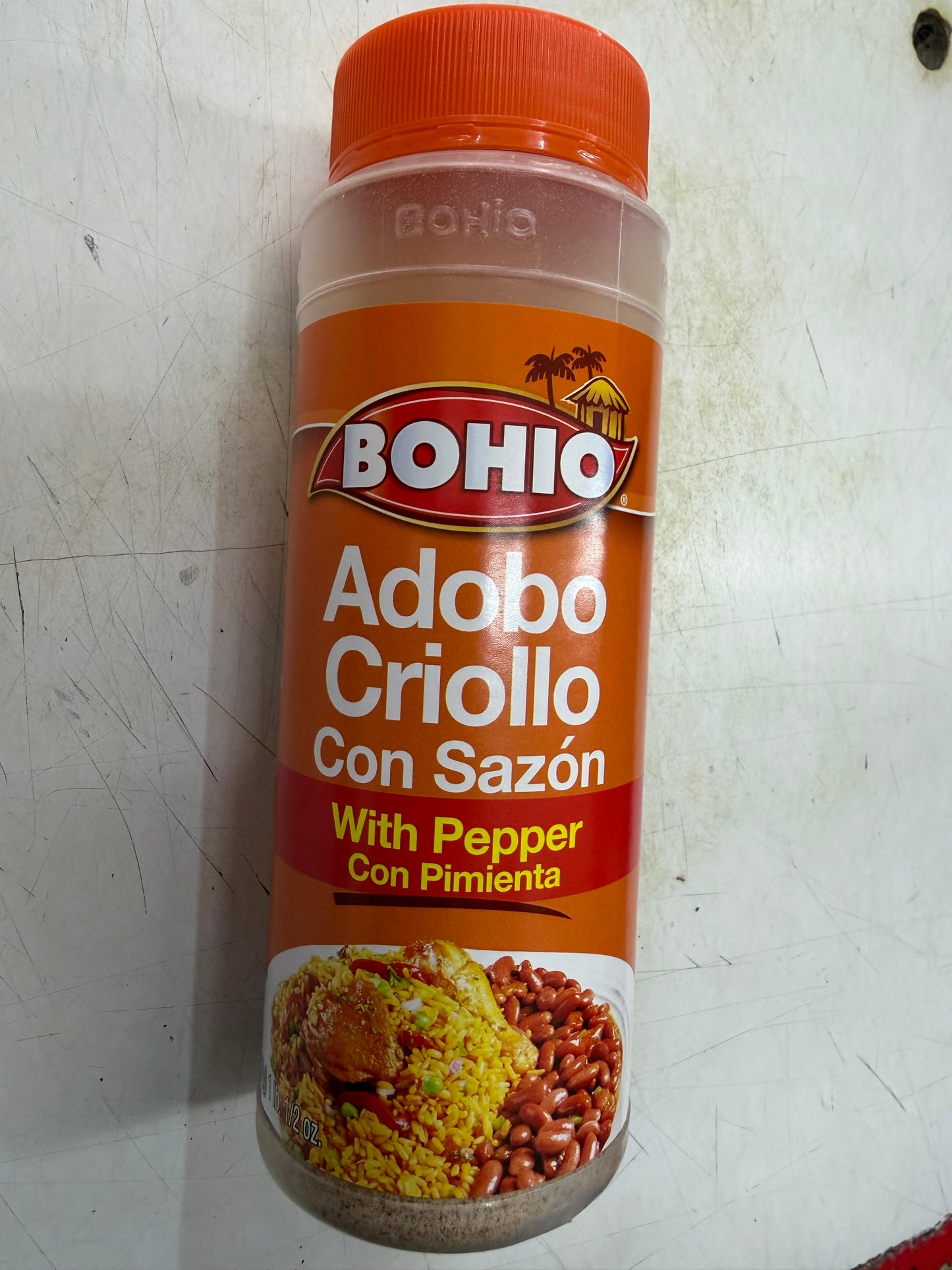 BOHIO ADOBO CRIOLLO CON SAZON Y CON PIMIENTA 16.5 OZ