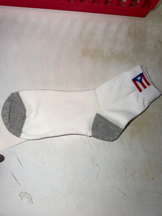 WHITE PR SOCK