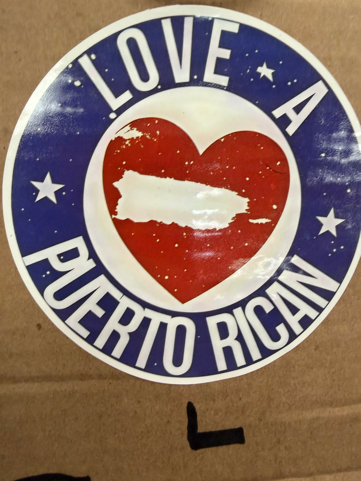 PR STICKER L