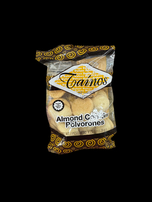 Tainos Almond Cookies Polvorones (4 oz / 113.39 g)