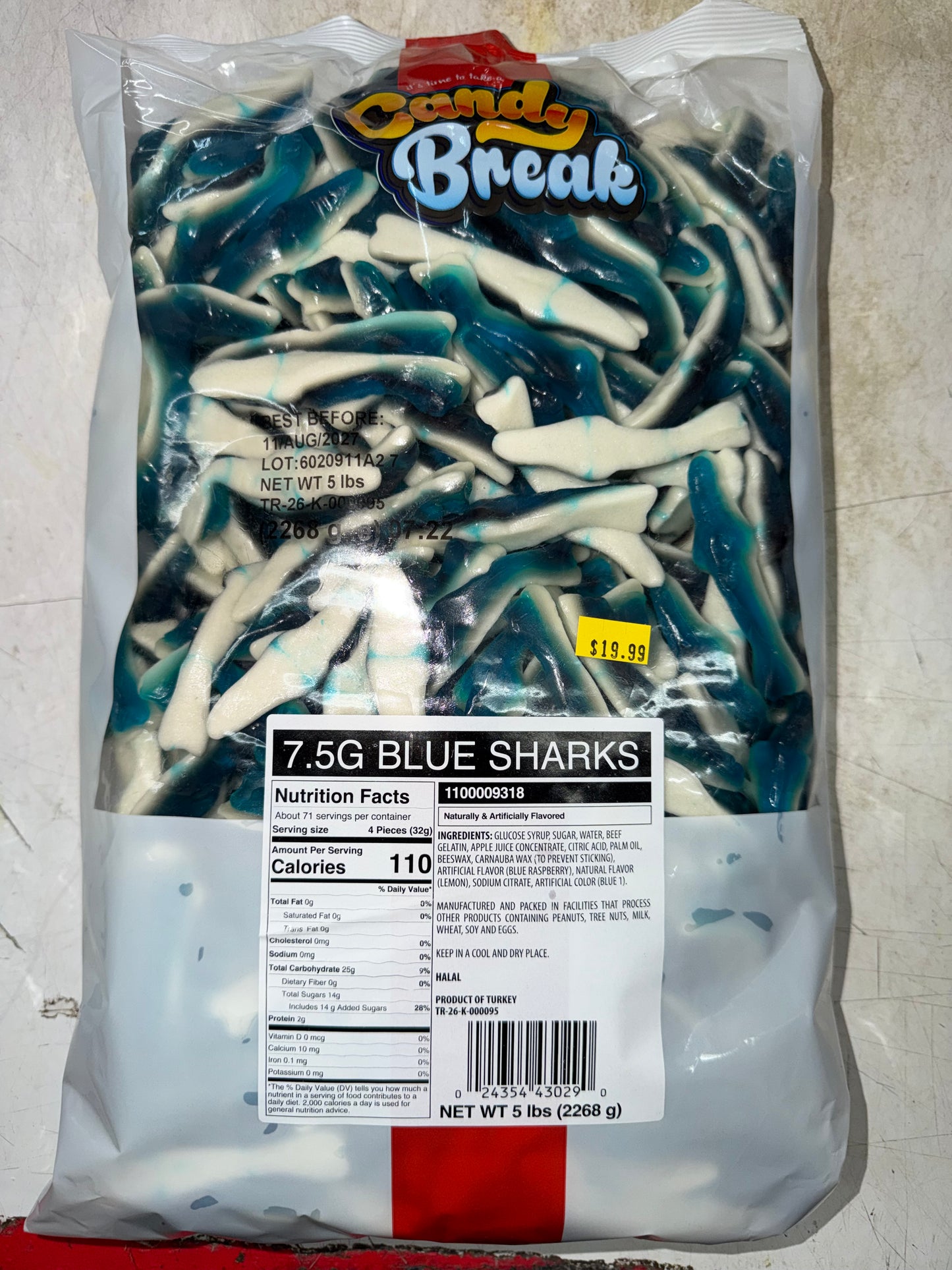 SHARK GUMMI 5 LB