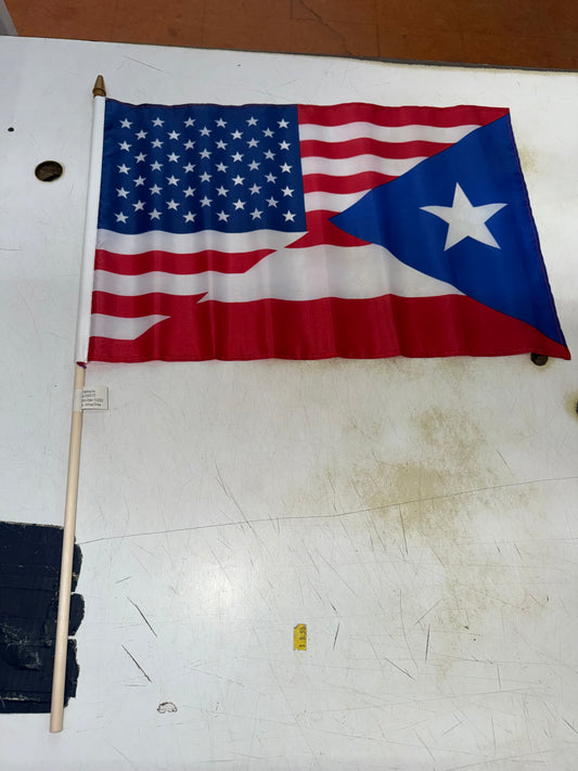 PR USA STICK FLAG