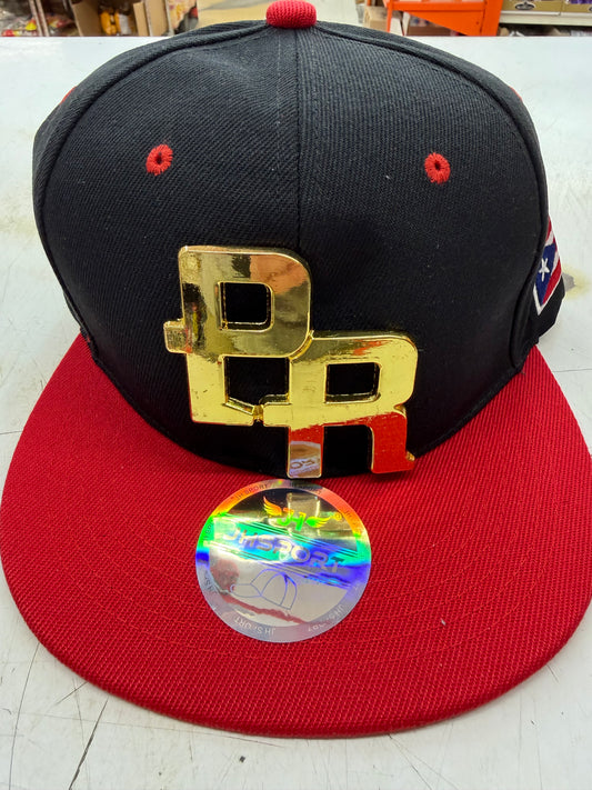 PR GOLD BLACK HAT
