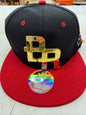 PR GOLD BLACK HAT
