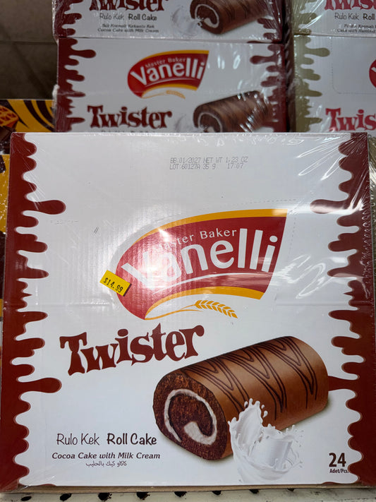 TWISTER CAKE CHOCOLATE ROLL