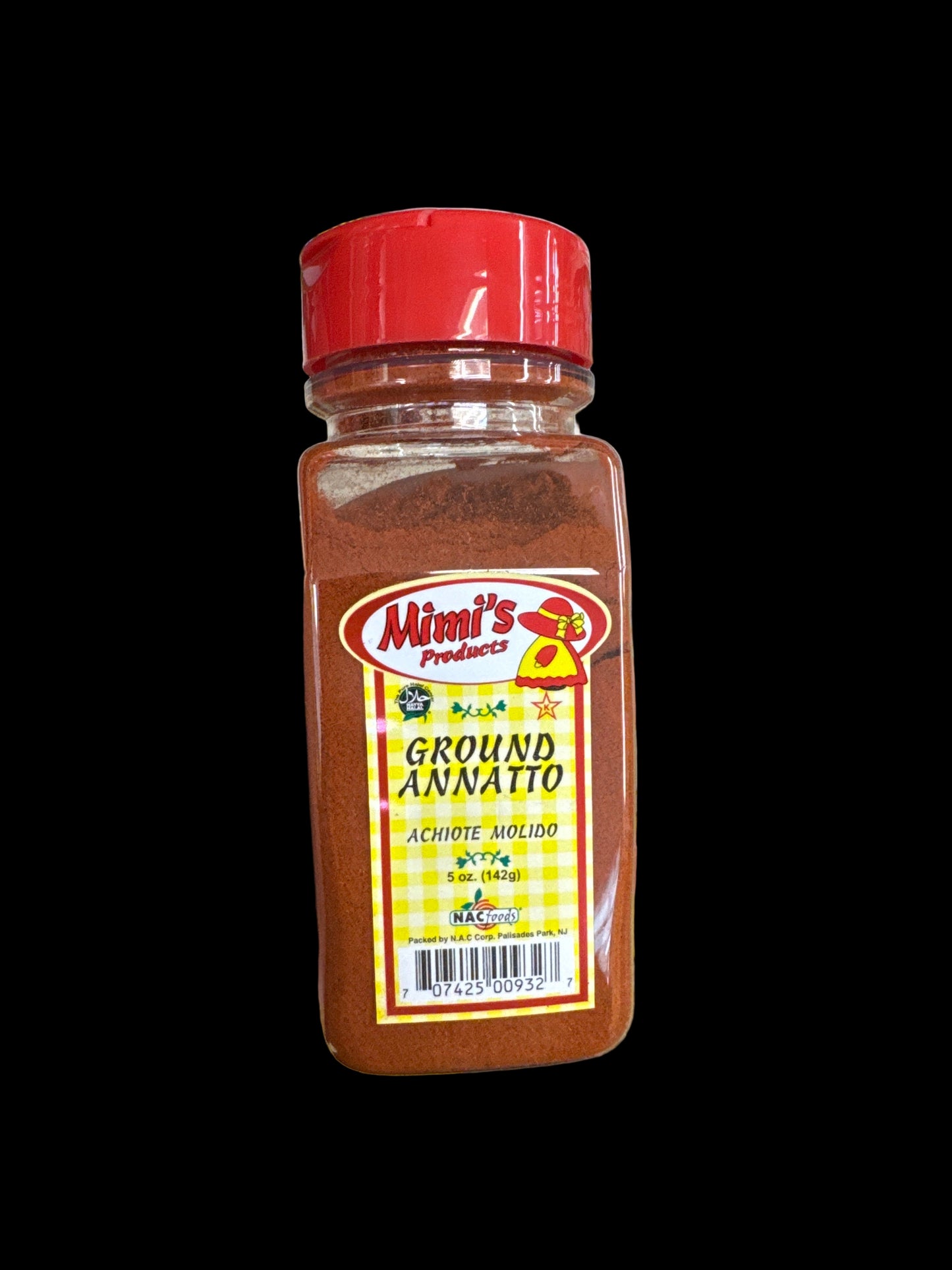 Mimi’s Products Ground Annatto Achiote Molido (5 oz / 142 g)