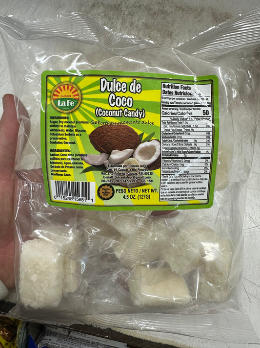 DULCE DE COCO