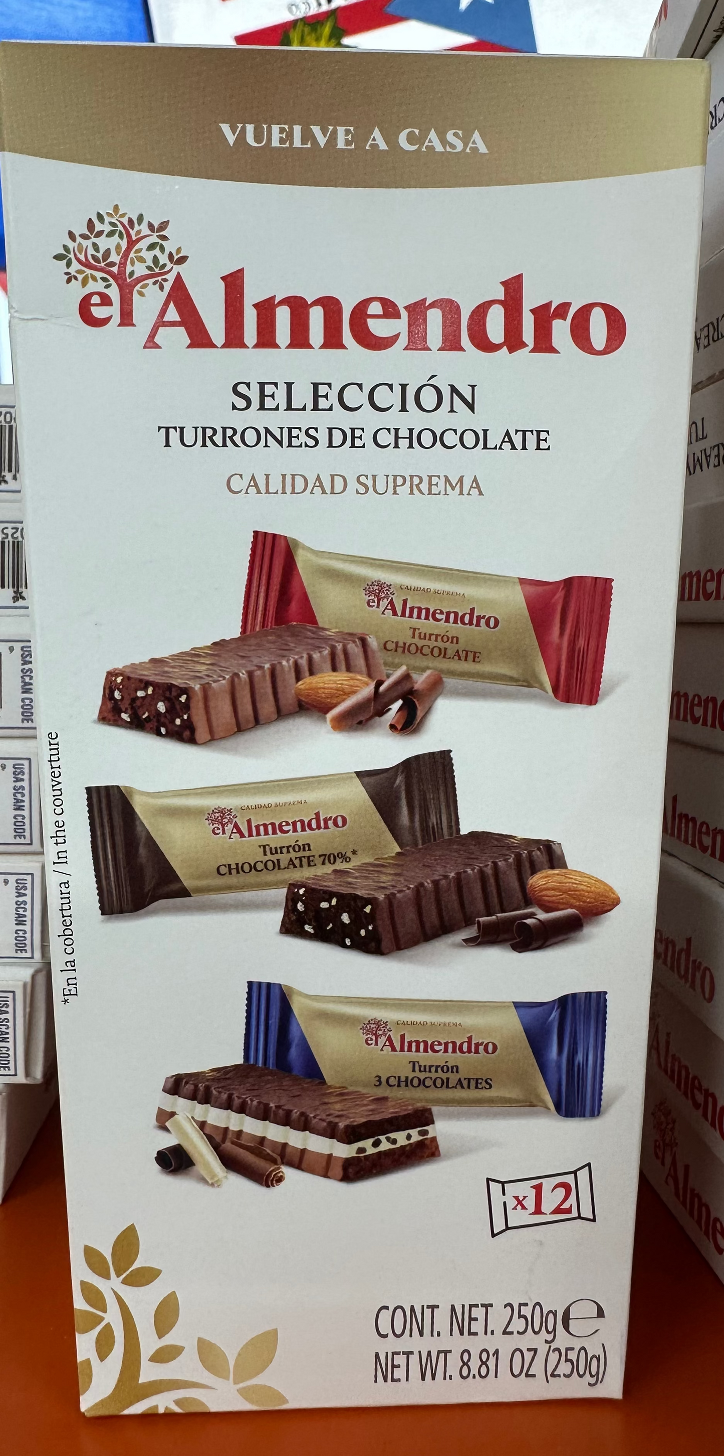 TURRON DE CHOCOLATE MIX