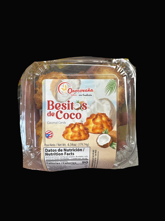 Orocoveña Besitos de Coco (Coconut Candy) – 6 Pieces (179.7 g)
