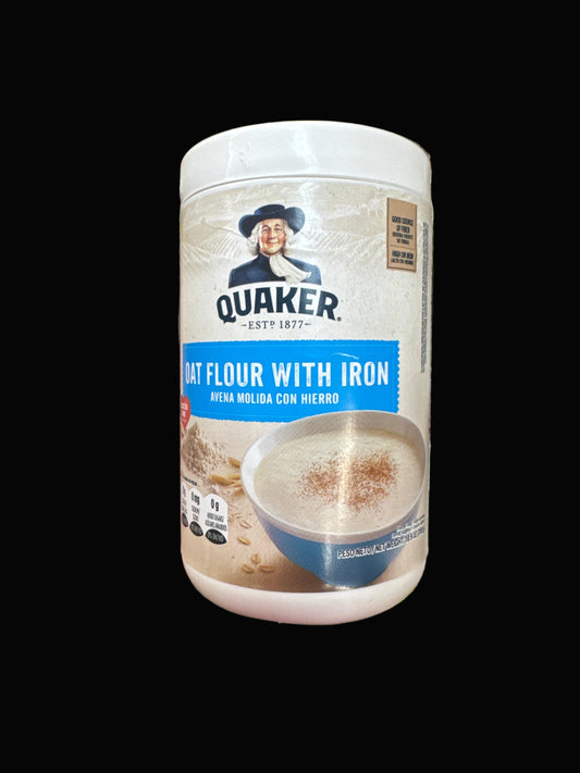 Quaker Oat Flour with Iron – 14 oz (400 g)