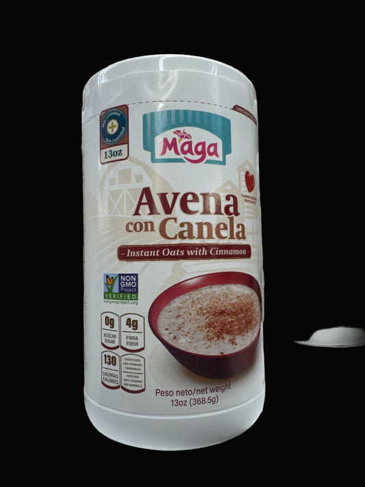 Maga Avena con Canela – Instant Oats with Cinnamon (13 oz / 368.5 g)