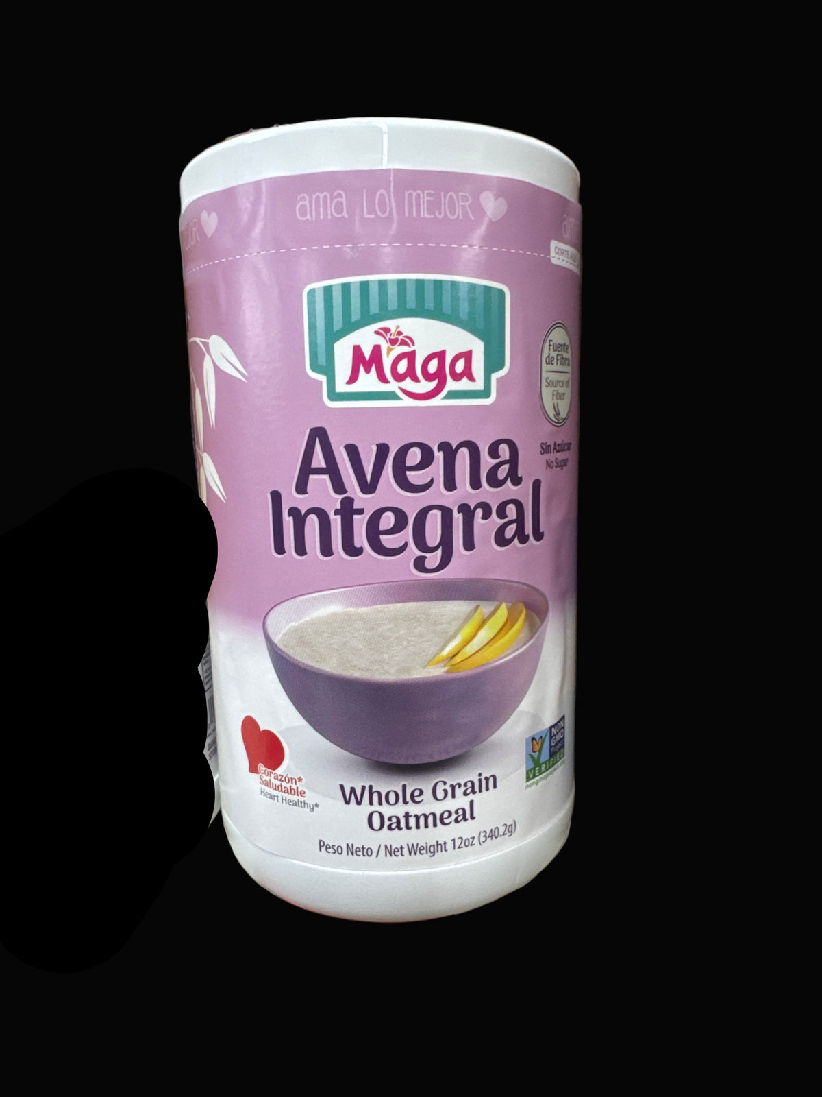 Integral Oatmeal Maga Avena Integral – Whole Grain Oatmeal (12 oz / 340.2 g) – Rompelooo