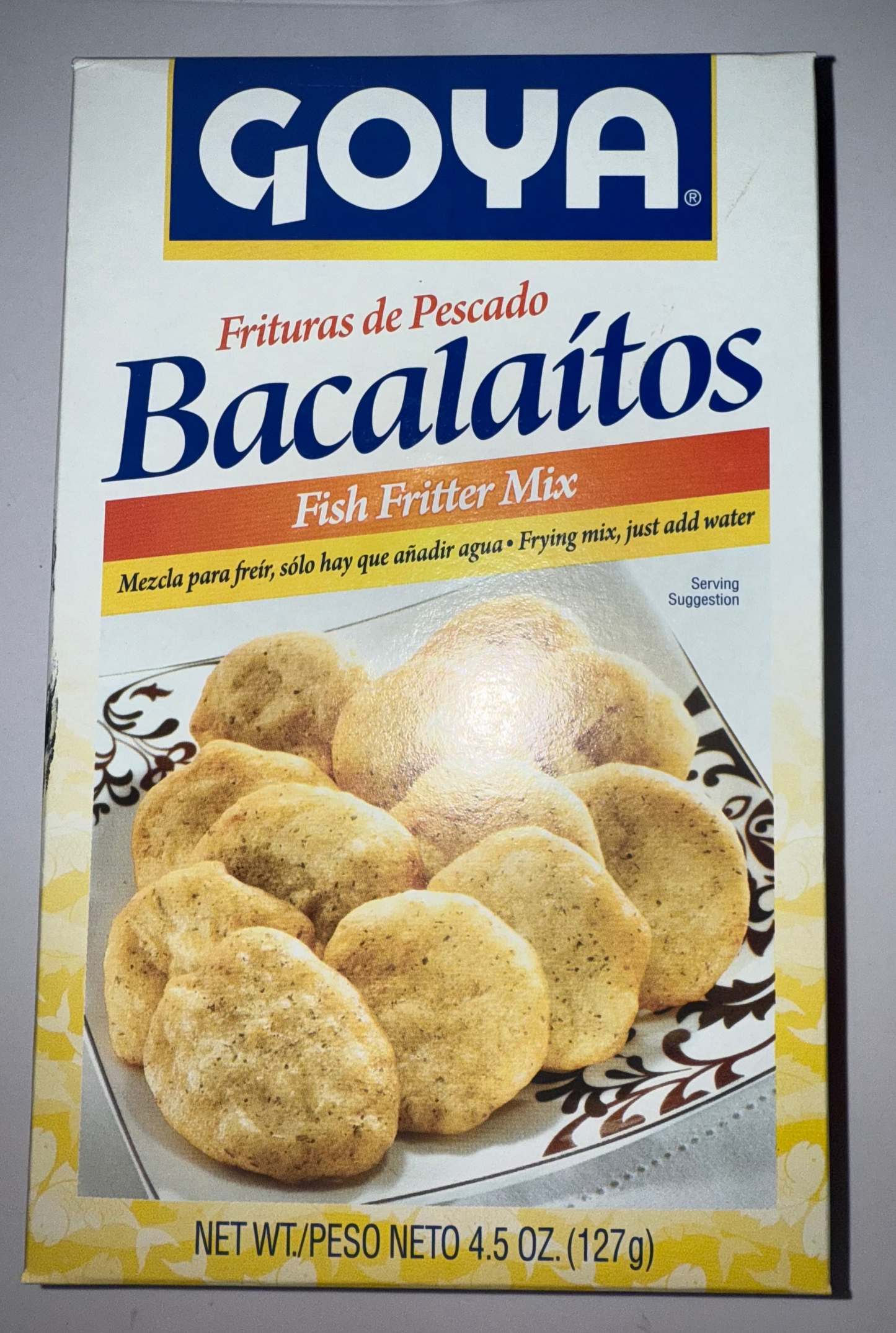 Goya Bacalaitos Fritura De Pescado/Fish Fritter Mix